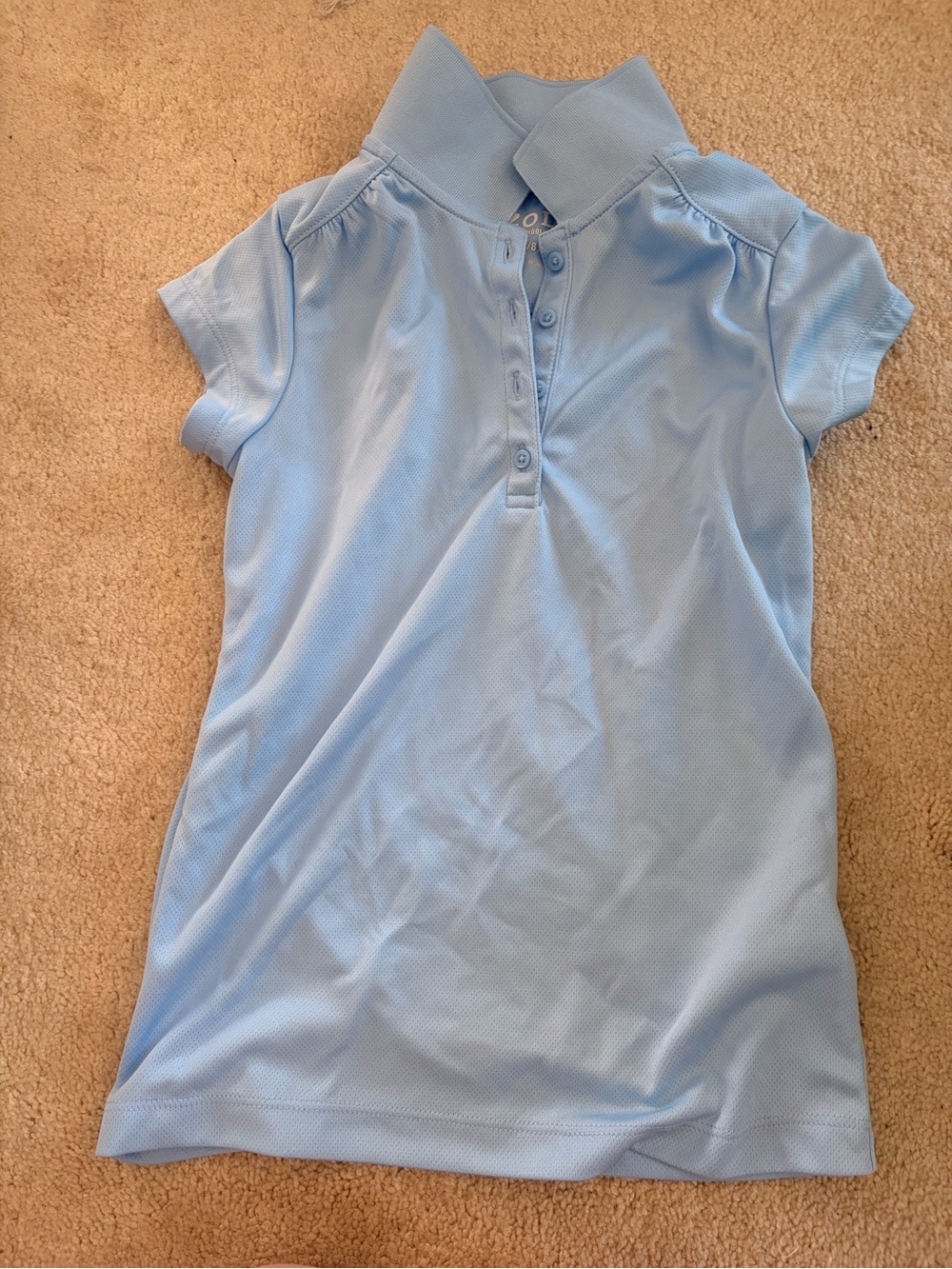 Izod Light Blue Schoolwear Polo Top
